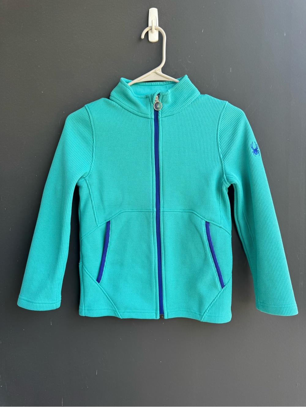 Teal Spyder Girls' Endure Stryke Jacket